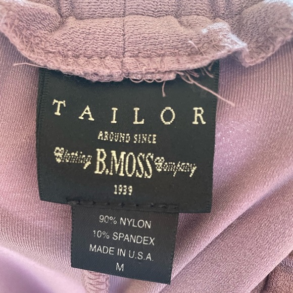 Vintage Tailor B. Moss Long Lavender Skirt with Side Slits Size Medium - Picture 2 of 5